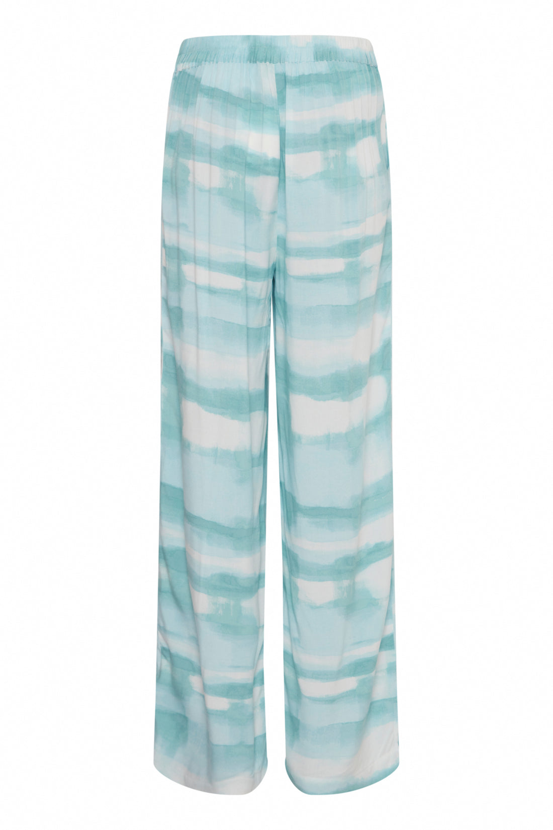 Nile Blue Graphic aop Broeken - Ihvianca Pants van Ichi