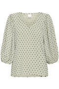 Shirts - Ihzabby Midsleeve Top van Ichi