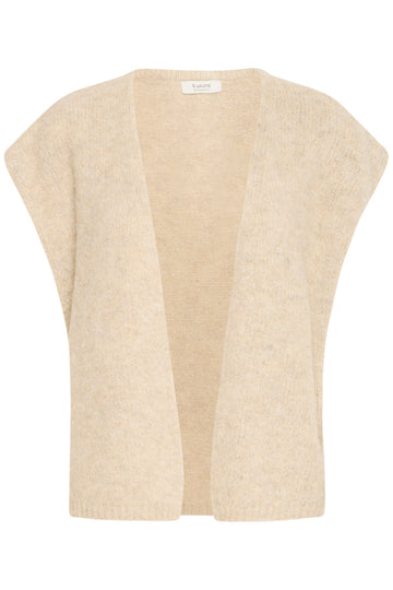 Hemp Melange Cardigans - Bymillers Vest van b.young