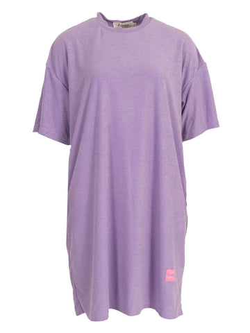 lila One Size Jurken - Terry Dress van Meisjes