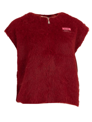 bordeaux One Size Cardigans - Soft Vest van Meisjes