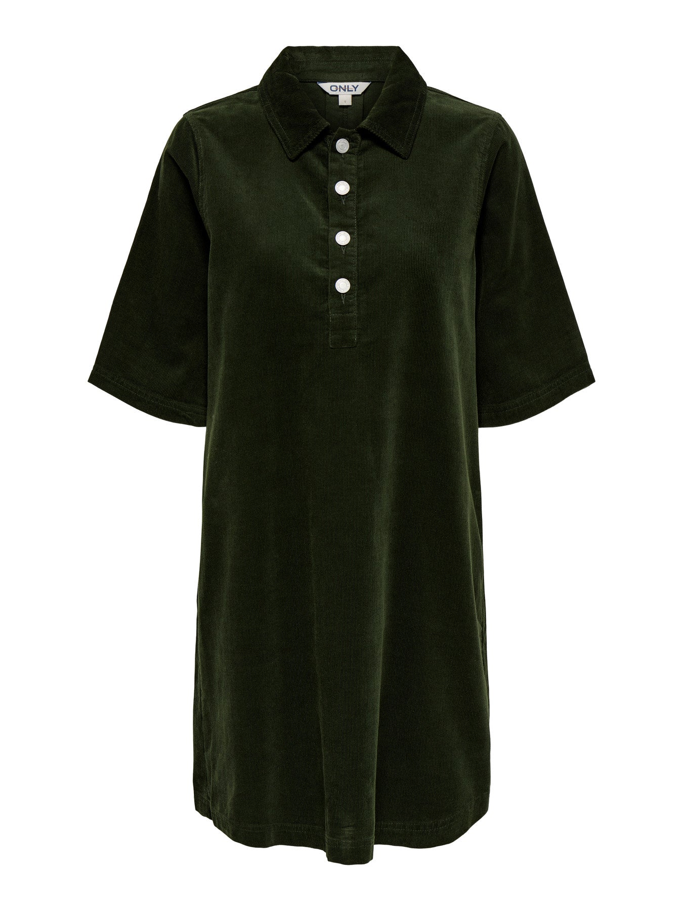 Jurken - Onlgry-Nessa S/S Corduroy Dress van Only