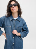 Medium blue denim Jurken - Jxcana Rlx Denim Dress van JJXX