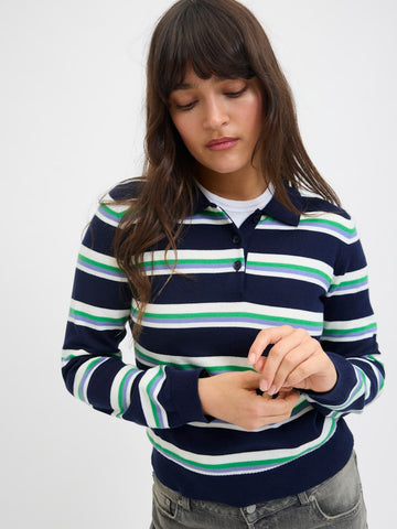 Pulls - Jxlilliana Ls Polo Neck Knit van JJXX