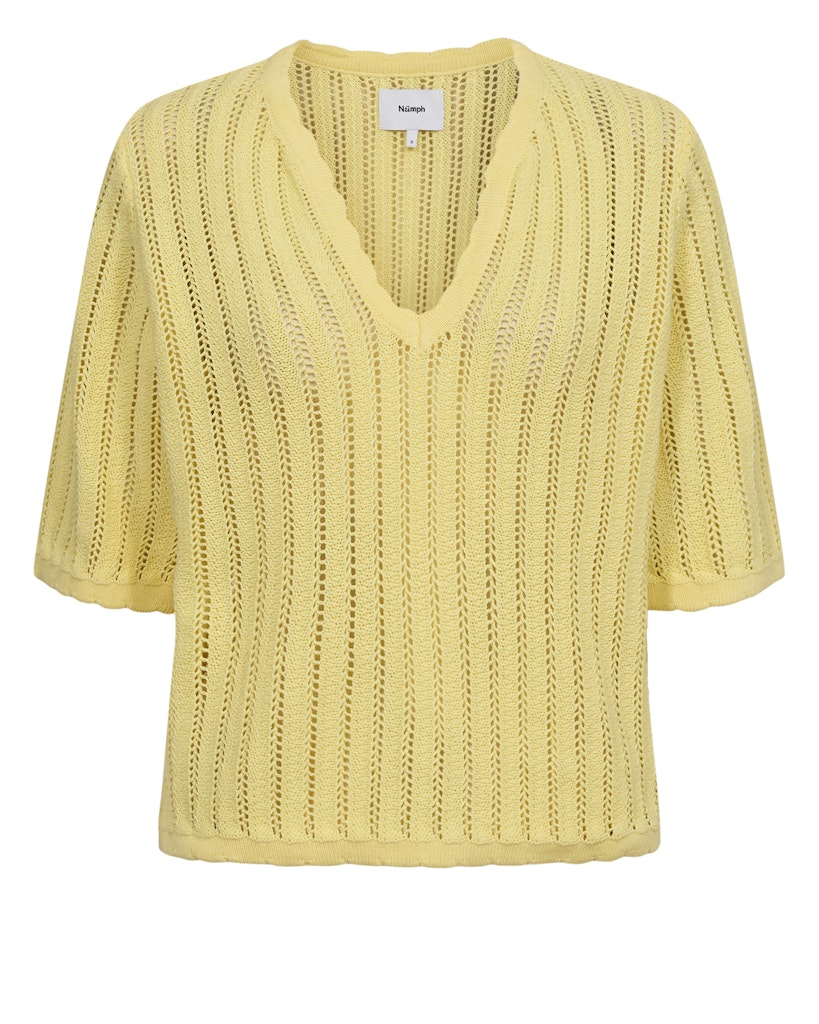 Golden Haze Pulls - Nupoelle Ss Pullover van Numph