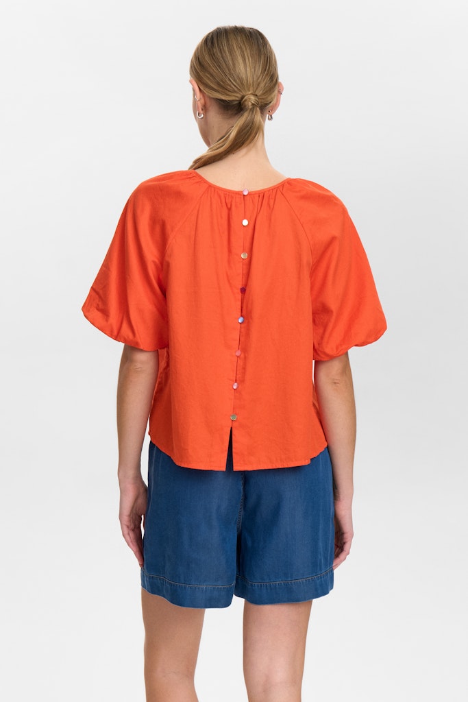 Shirts - Nutrine Blouse - Gots van Numph