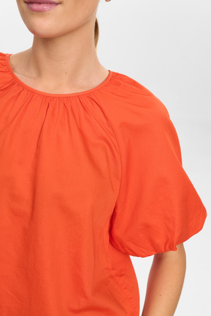 Shirts - Nutrine Blouse - Gots van Numph