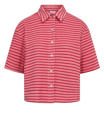 Flamingo Pink Shirts - Numosha Shirt van Numph