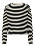 T-shirts - Onllivina L/S O-Neck Stripe Top van Only