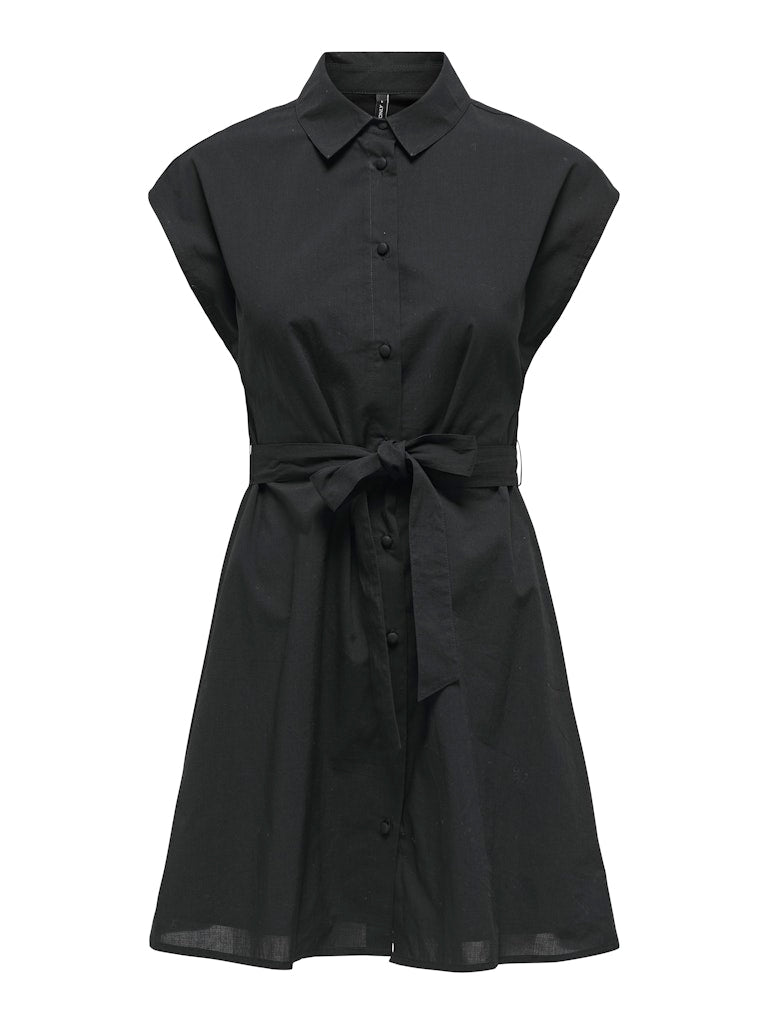 Jurken - Onllou Life S/S Shirt Dress Noos van Only