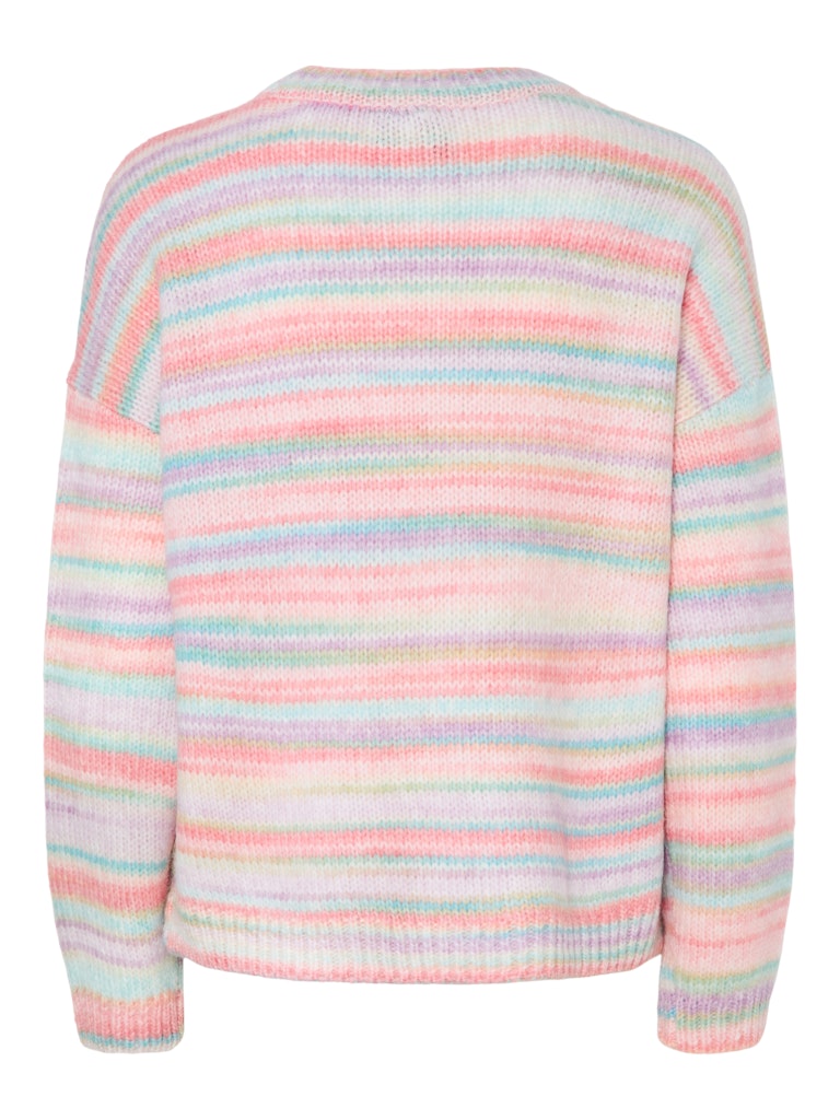 Pink-a-boo Pulls - Pcorman Ls O-Neck Knit van Pieces