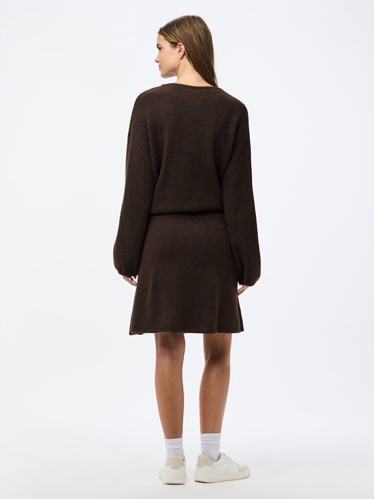 Rokken - Pcjunna Hw Short Knit Skirt van Pieces