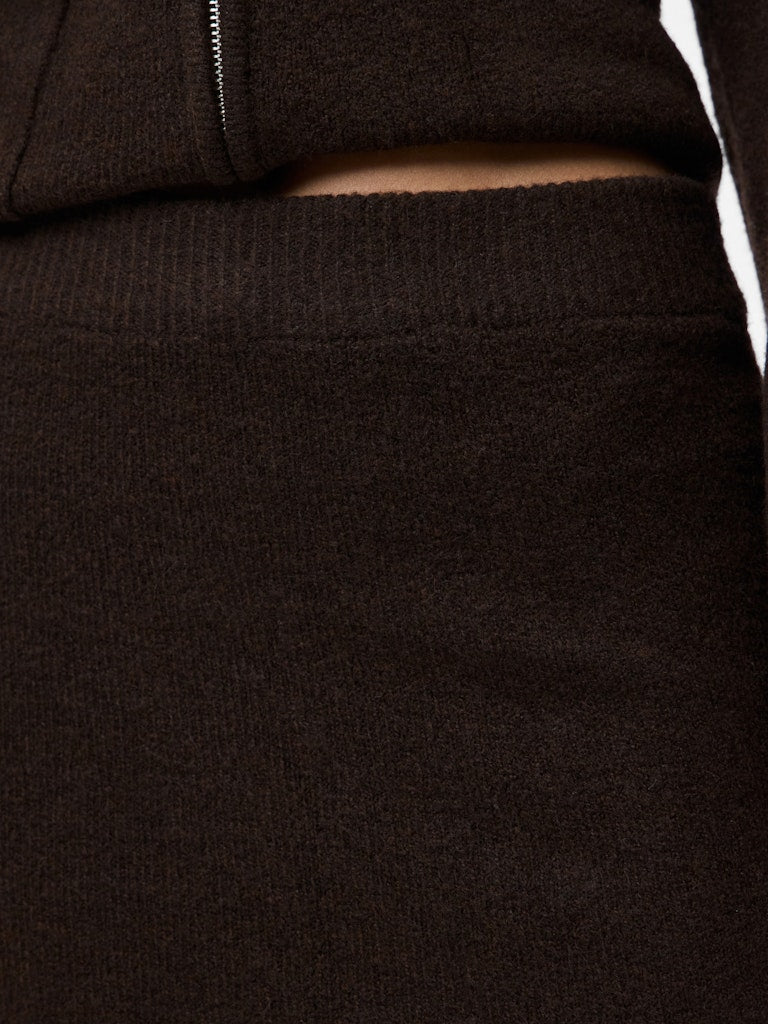 Rokken - Pcjunna Hw Short Knit Skirt van Pieces