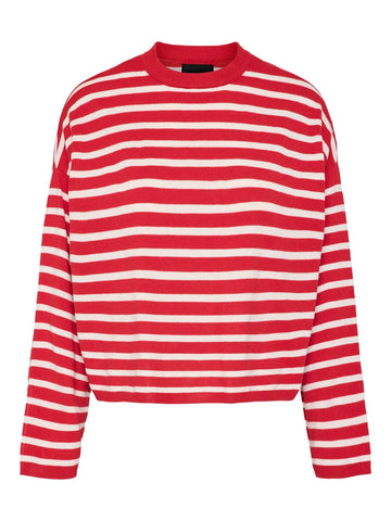 Lollipop Pulls - Pcmille Ls O-Neck Knit van Pieces