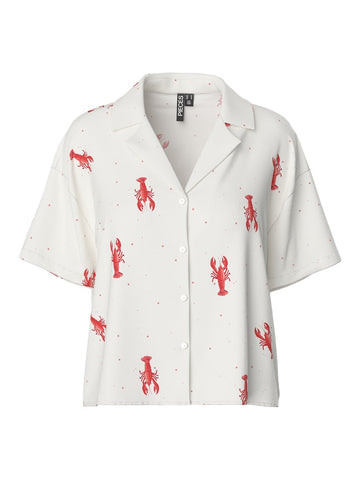 Cloud Dancer Lobster Shirts - Pcnya 2/4 Shirt Lobster van Pieces