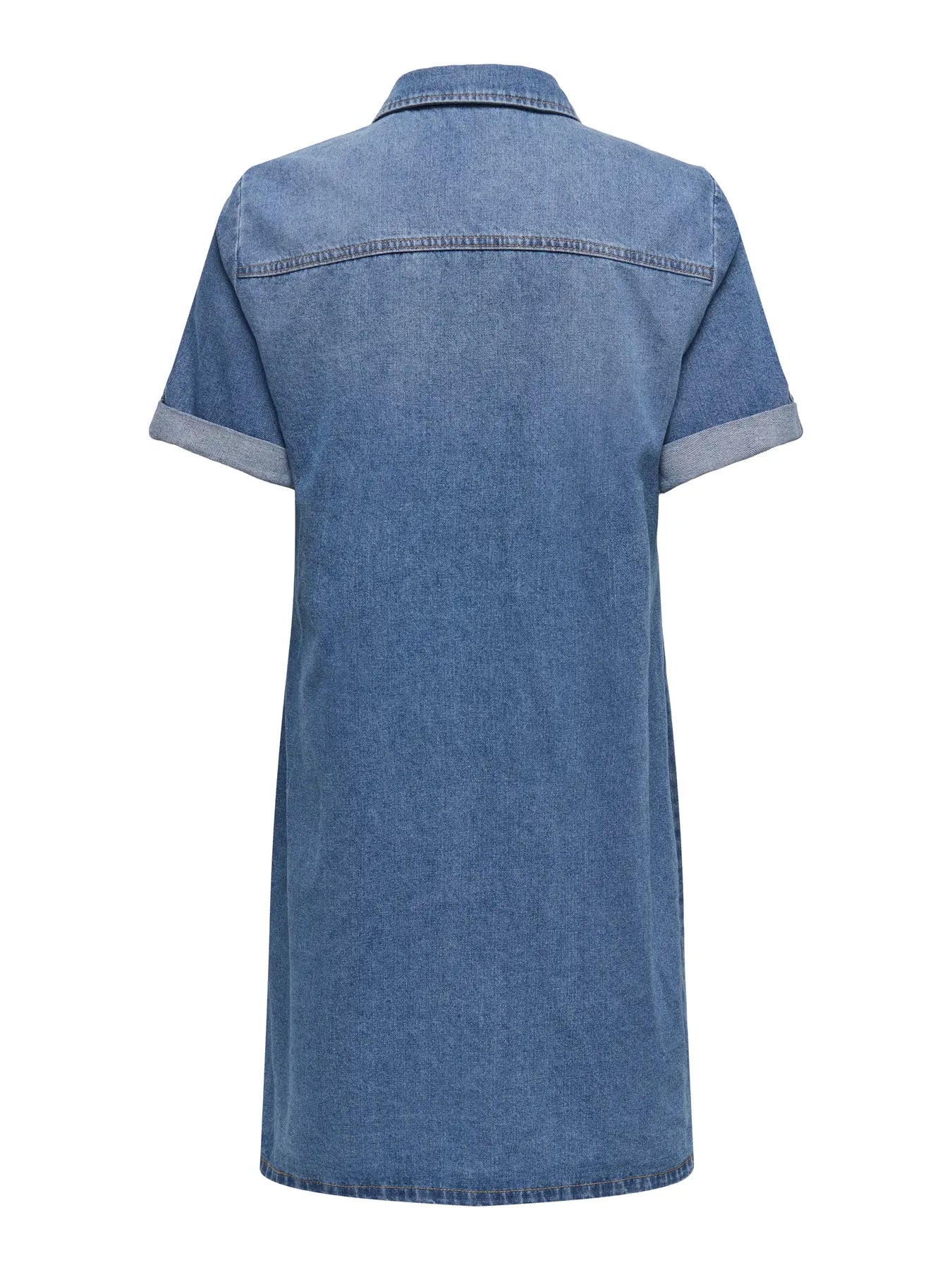 Jurken - Onllisa S/S Dnm Dress van Only