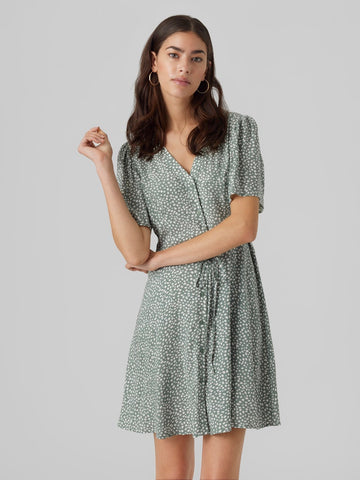 Jurken - Vmalba Ss Short Dress Noos van Vero moda