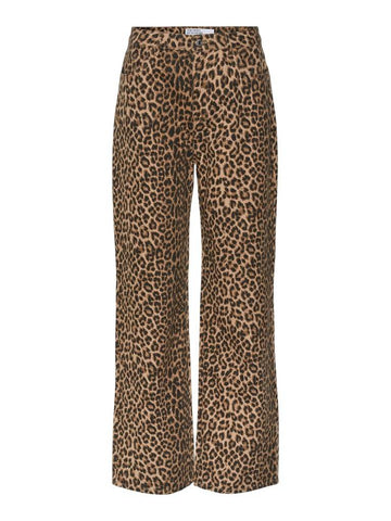 Silver Mink Jeans - Vmtessa Hr Wide Stretch Aop Jeans Noos van Vero moda