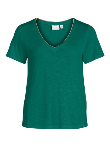 Cadmium green Tops - Vinoel S/S Top - Noos van Vila