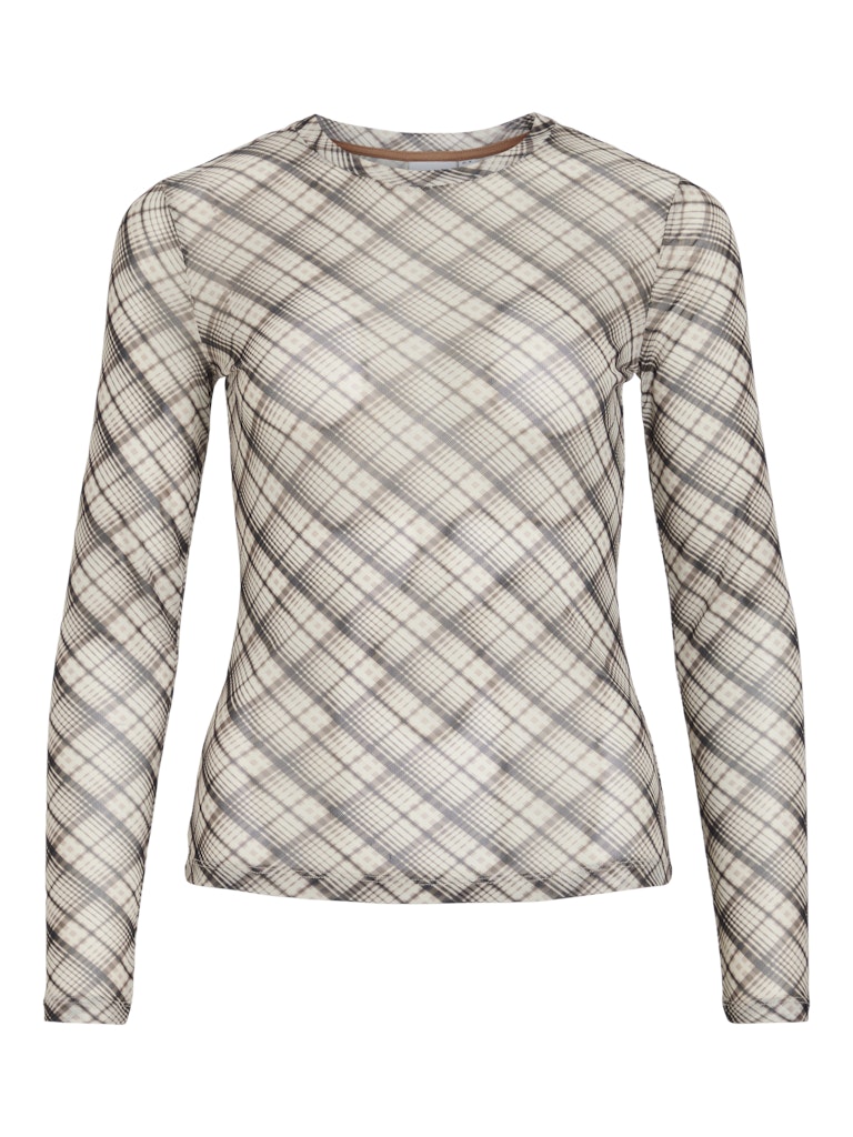 Birch Tops - Vivolettis Chi O-Neck L/S Top van Vila