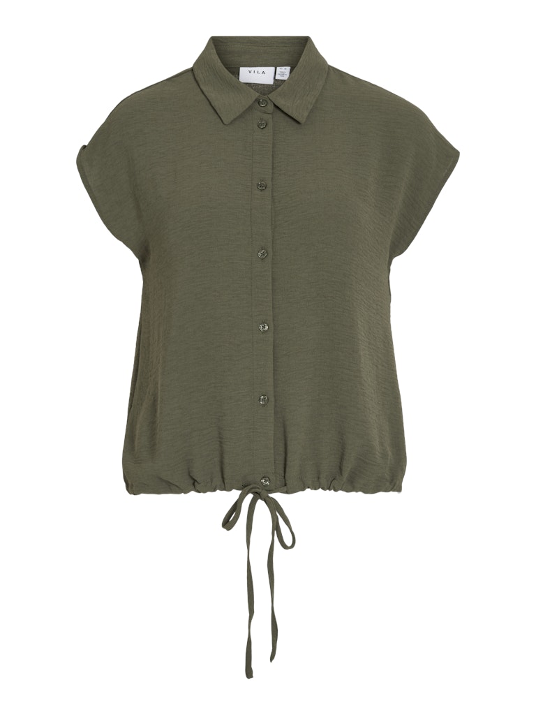 Deep depths Tops - Visurashil S/S Short Shirt van Vila