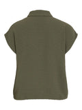Tops - Visurashil S/S Short Shirt van Vila