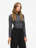 Tops - Vileoa L/S High Neck Top - Noos van Vila