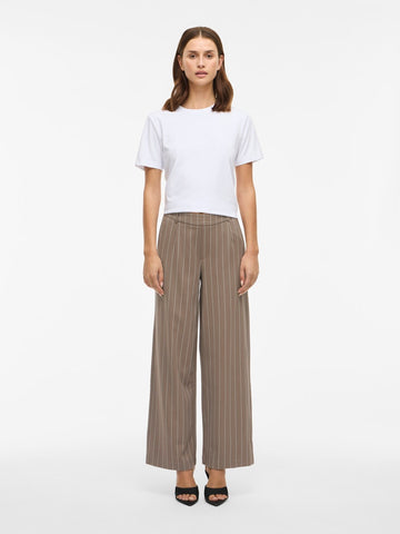 Broeken - Vivarone Pattern Hw Wide Pant - Noos van Vila