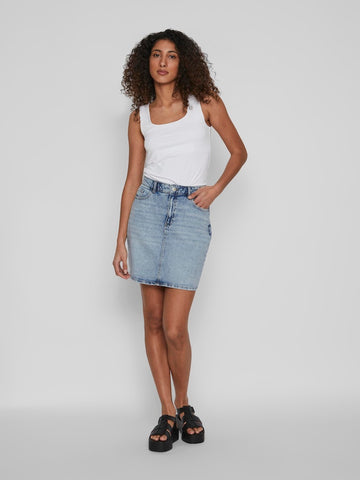 Vikaja Jaf Lbd  Denim Skirt - Noos