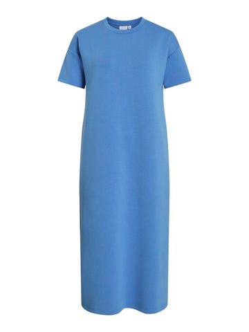 Visiffi O-Neck S/S Midi Dress/Pb