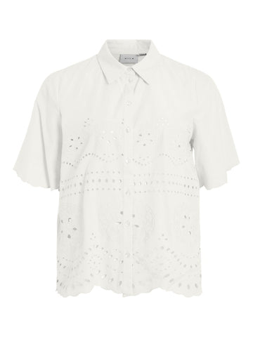 Snow White Shirts - Vimette 2/4 Shirt van Vila