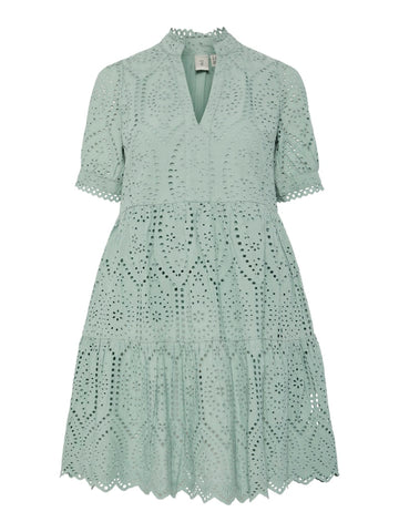 Iceberg Green Jurken - Yasholi Ss Dress Noos - SS25 van Y.A.S