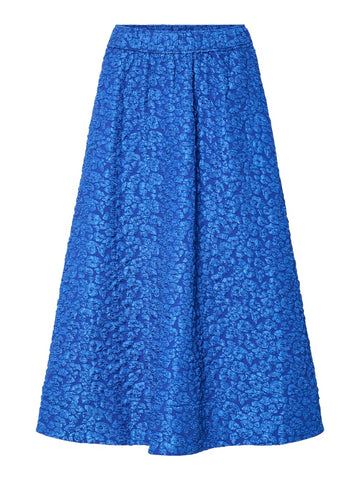 Dazzling Blue Rokken - Yasdazly Hw Long Skirt van Y.A.S