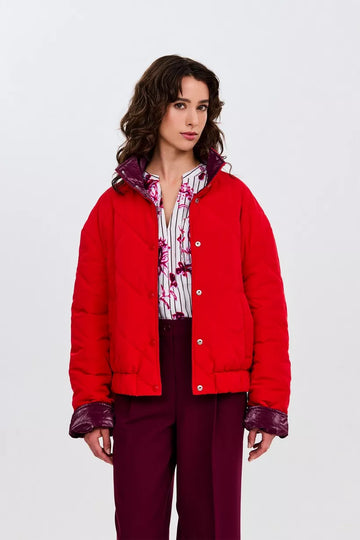 PAD purple dark Jassen - Colde Coat reversible van CKS