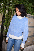 Strong Blue Pulls - Ihkamara Ls Stripe 4 - AW24 van Ichi