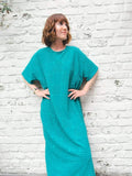 lagoon One Size Jurken - Olivia Midi Terry Dress van Meisjes Brugge