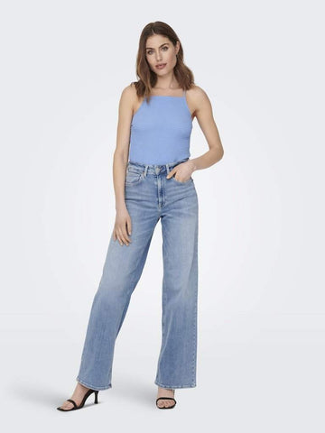 Jeans - Onlmadison Blush Hw Wide Denim Cro371 Noos van Only