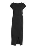 Jurken - Vimodala Boat Neck Cap Sleeve Dress van Vila