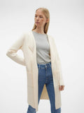 Birch Cardigans - Vmgold Needle Wudo Ls Long Cardigan van Vero moda