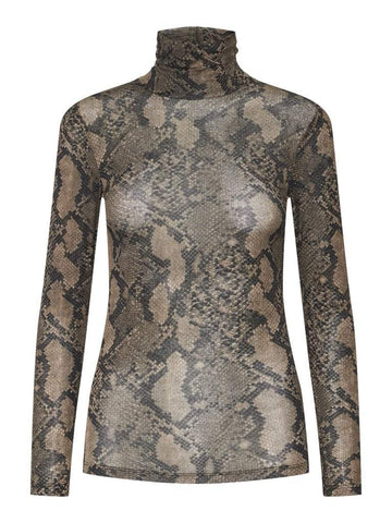 Fungi Tops - Yaswoola Ls High Neck Top Noos van Y.A.S