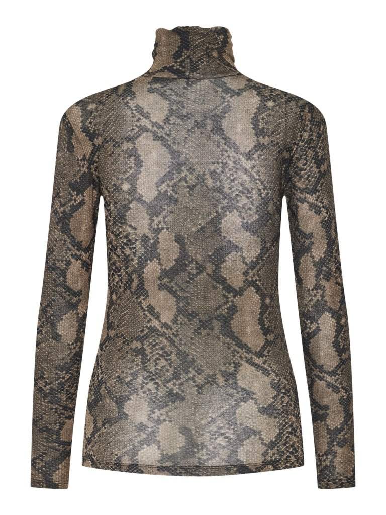 Fungi Tops - Yaswoola Ls High Neck Top Noos van Y.A.S