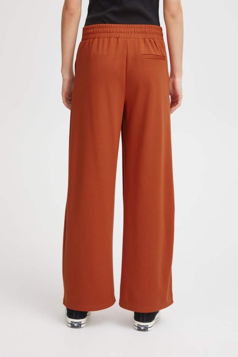 Ihkate Sus Long Wide Pants 2- koop Broeken van Ichi bij Tweemeisjes