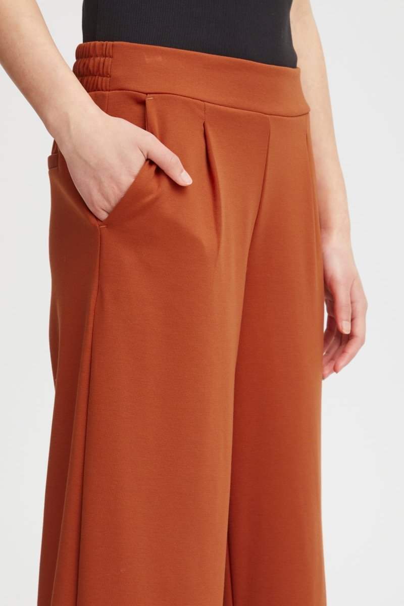 Ihkate Sus Long Wide Pants 2- koop Broeken van Ichi bij Tweemeisjes