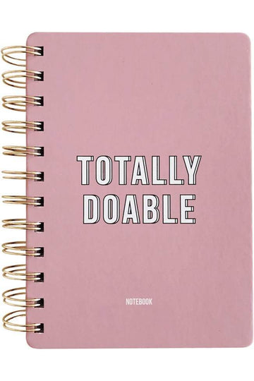 pink Gifts - Notebook totally doable van Studio Stationary
