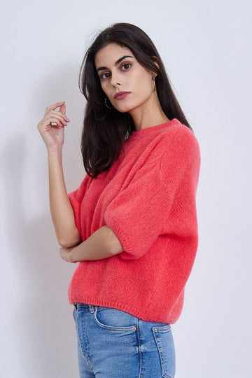 Pulls - Short sleeve knit van Meisjes Brugge