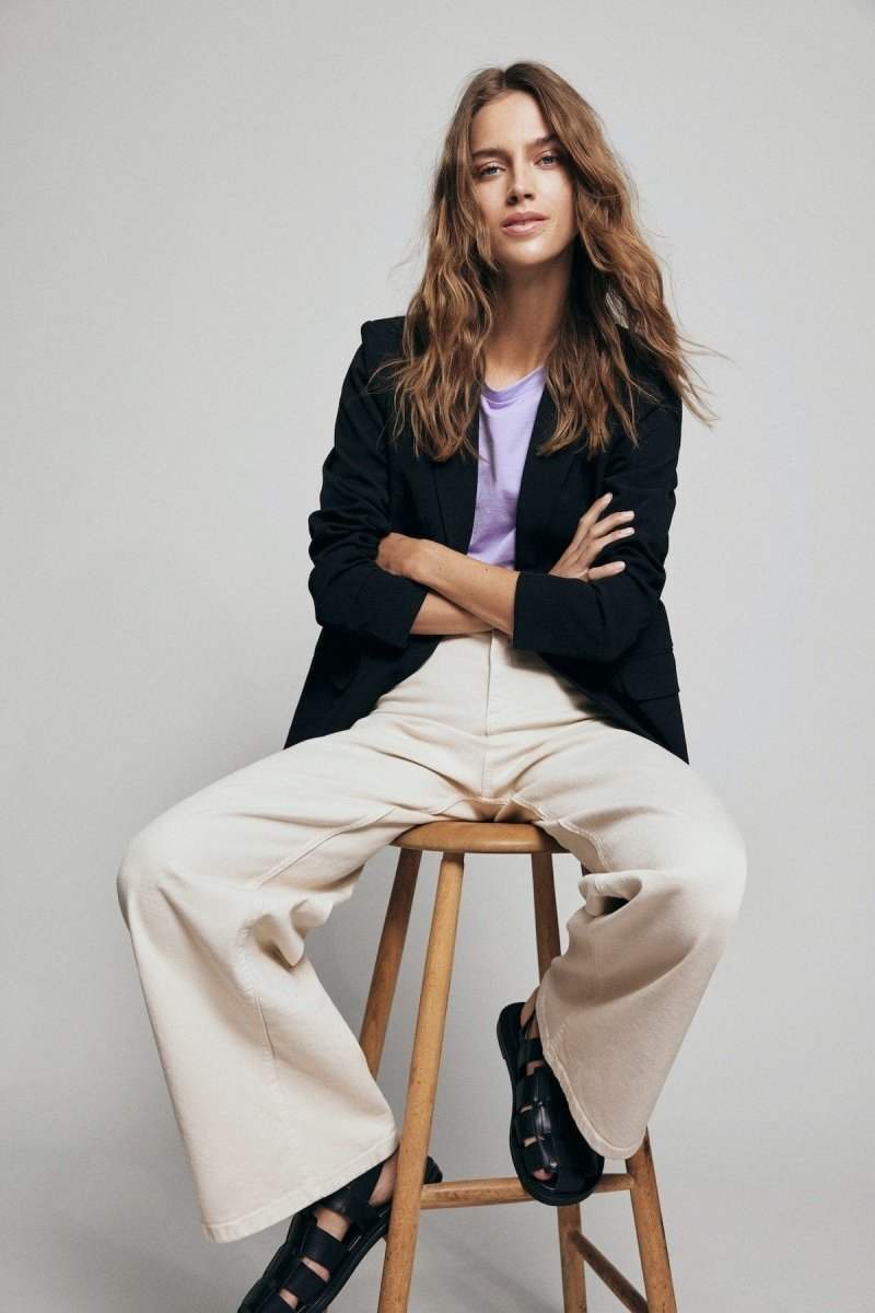 Vikamma Loose Blazer - Noos- koop Blazers van Vila bij Tweemeisjes