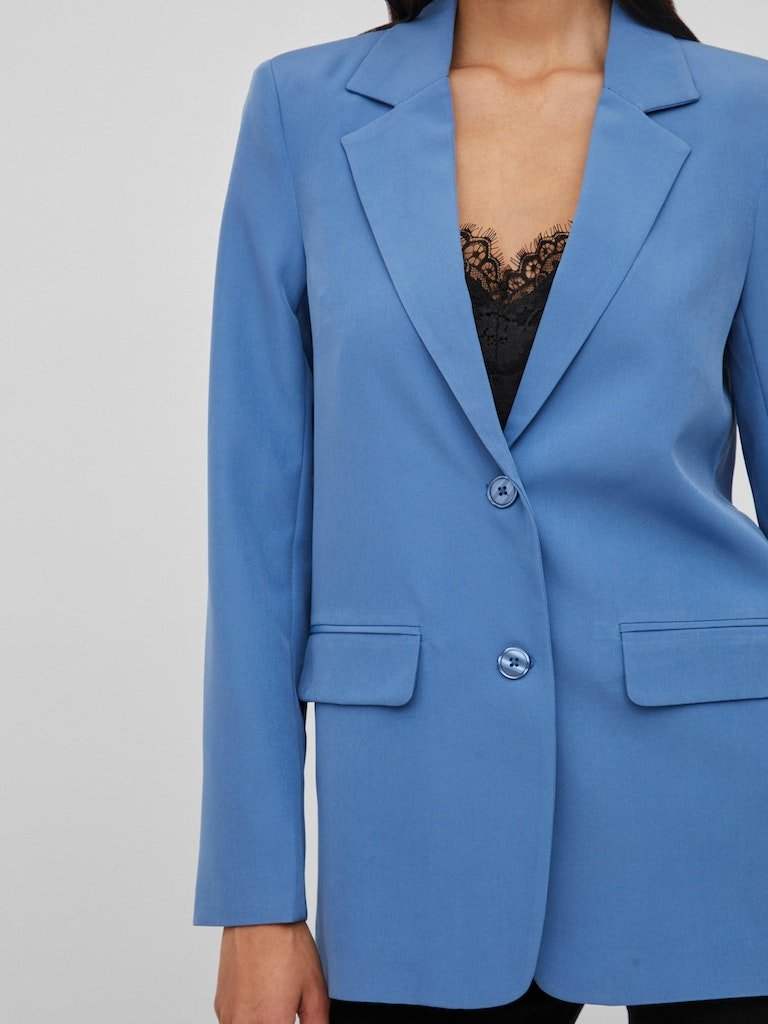 Vikamma Loose Blazer - Noos- koop Blazers van Vila bij Tweemeisjes