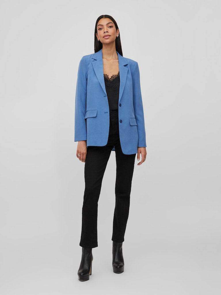 Vikamma Loose Blazer - Noos- koop Blazers van Vila bij Tweemeisjes