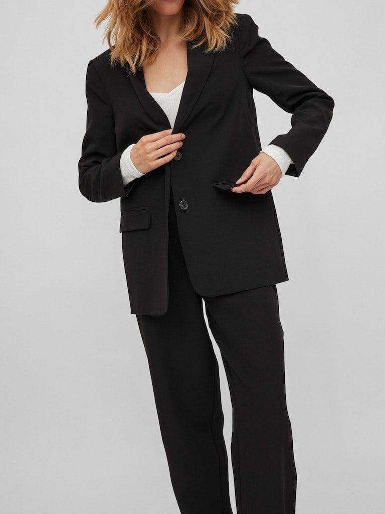 Vikamma Loose Blazer - Noos- koop Blazers van Vila bij Tweemeisjes