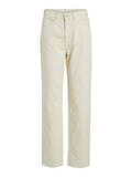 Ecru Jeans - Vikelly Jaf Hw Straight Jeans van Vila